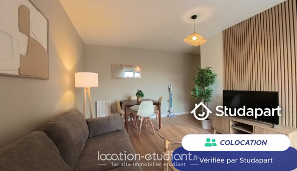 Colocation �tudiante Studio &agrave; Rouen (76100)