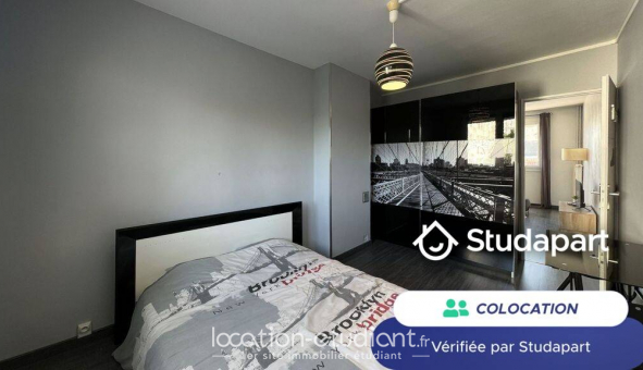 Colocation �tudiante Studio &agrave; Rouen (76100)