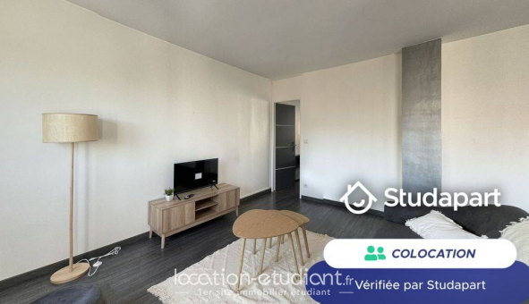 Colocation �tudiante Studio &agrave; Rouen (76100)