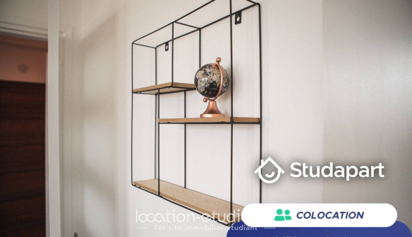 Colocation �tudiante Studio &agrave; Rouen (76100)
