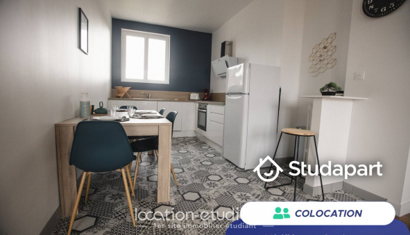Colocation �tudiante Studio &agrave; Rouen (76100)
