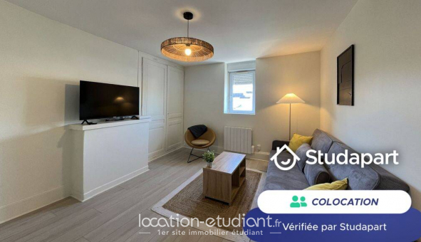 Colocation �tudiante Studio &agrave; Rouen (76100)