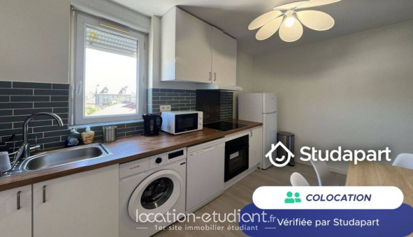 Colocation �tudiante Studio &agrave; Rouen (76100)