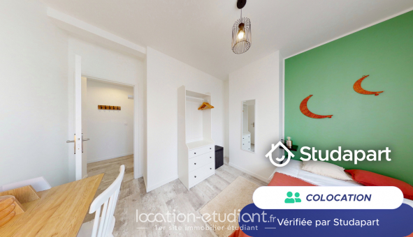 Colocation tudiante T3 à Rouen (76100)
