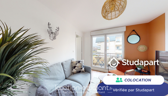 Colocation tudiante T3 à Rouen (76100)