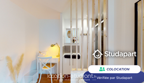 Colocation tudiante Studio à Rouen (76100)