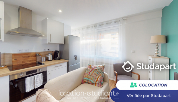 Colocation étudiante T3 à Rouen (76100)