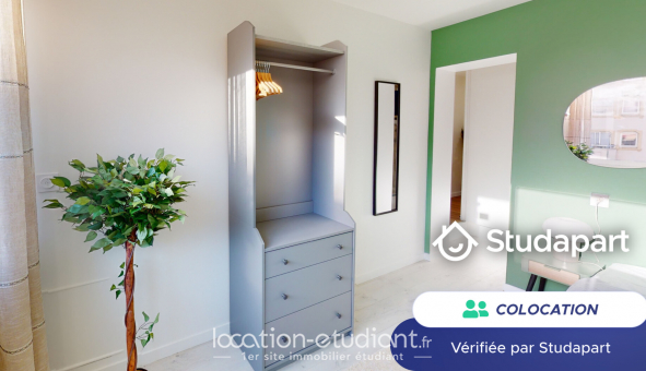 Colocation étudiante T3 à Rouen (76100)