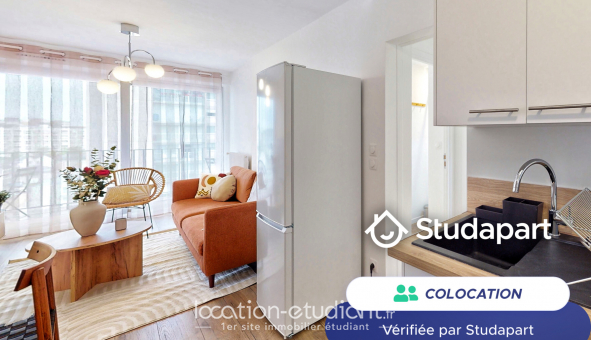 Colocation étudiante T3 à Rouen (76100)
