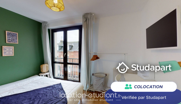 Colocation tudiante Duplex à Rouen (76100)