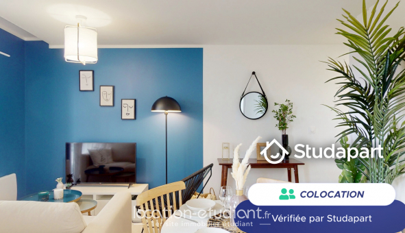Colocation tudiante T2 à Rouen (76100)