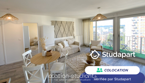 Colocation tudiante T3 à Rouen (76100)