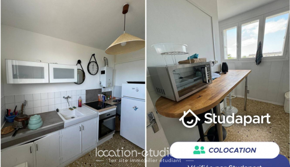 Colocation �tudiante Studio &agrave; Saint Brieuc (22000)