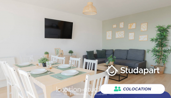 Colocation étudiante Chambre dans une colocation de 11m2