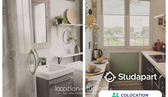 Colocation tudiante Studio à Saint Denis (11310)