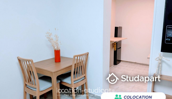 Colocation �tudiante Studio &agrave; Saint Denis (11310)
