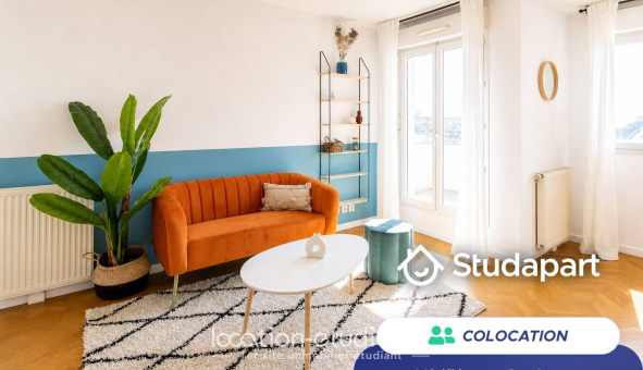 Colocation étudiante T4 &agrave; Saint Denis (93210)