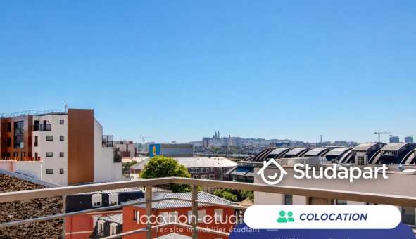 Colocation étudiante T4 &agrave; Saint Denis (93210)