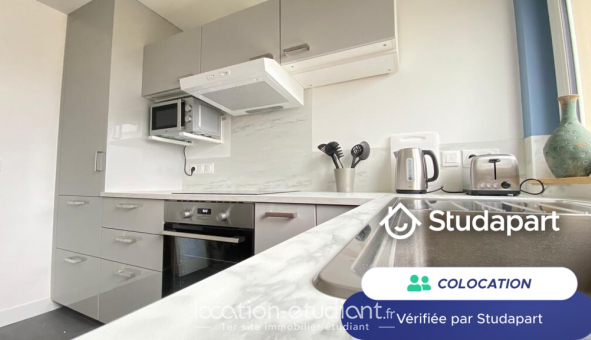 Colocation �tudiante Studio &agrave; Saint �tienne du Rouvray (76800)