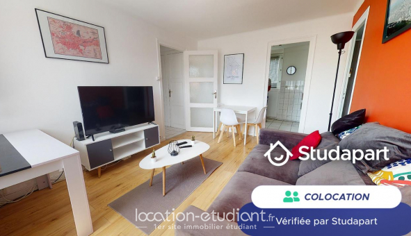 Colocation tudiante Studio à Saint tienne (42100)