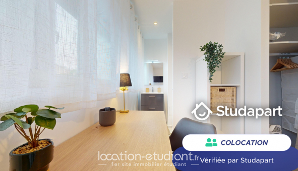 Colocation �tudiante Studio &agrave; Saint �tienne (42100)
