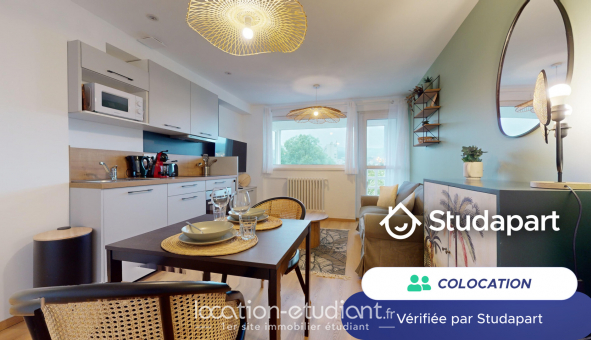 Colocation �tudiante Studio &agrave; Saint �tienne (42100)