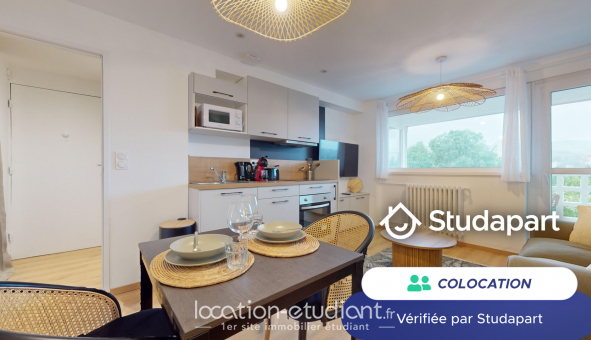 Colocation �tudiante Studio &agrave; Saint �tienne (42100)