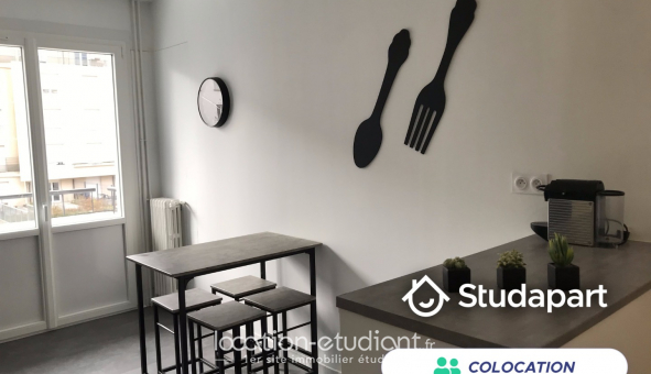 Colocation �tudiante Studio &agrave; Saint �tienne (42100)