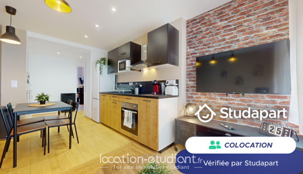 Colocation tudiante Studio à Saint tienne (42100)