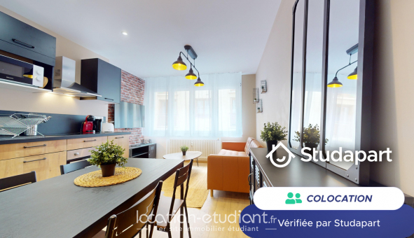 Colocation tudiante Studio à Saint tienne (42100)