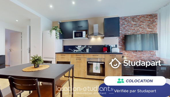Colocation tudiante Studio à Saint tienne (42100)