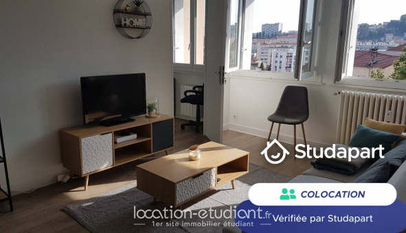 Colocation tudiante Studio à Saint tienne (42100)
