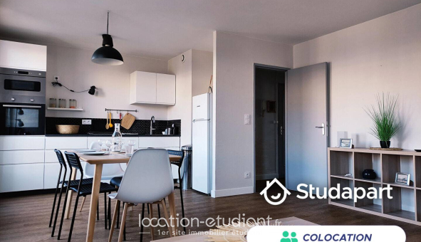 Colocation étudiante T4 &agrave; Saint Étienne (42100)