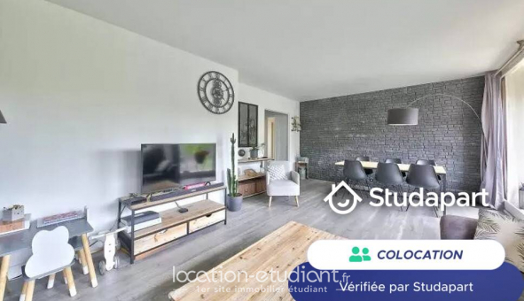 Colocation étudiante Chambre dans une colocation de 13m2