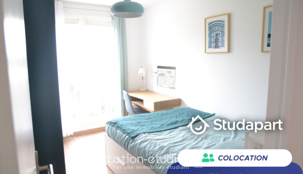 Colocation �tudiante Studio &agrave; Saint Herblain (44800)