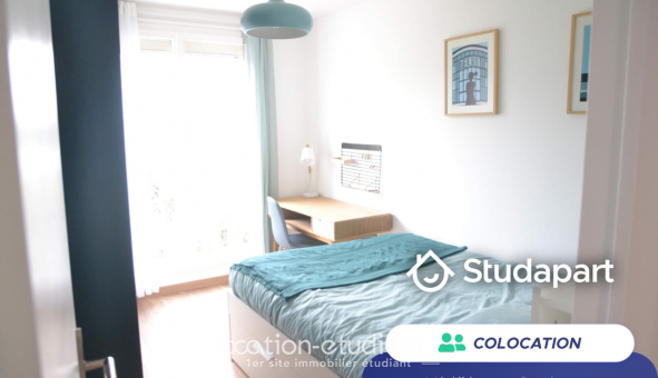 Colocation �tudiante Studio &agrave; Saint Herblain (44800)