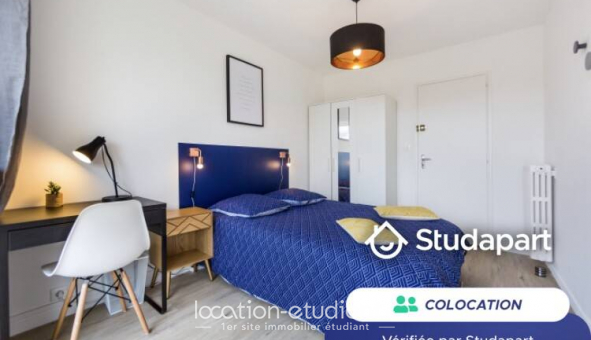 Colocation �tudiante Studio &agrave; Saint Herblain (44800)