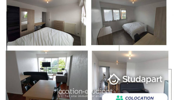 Colocation �tudiante Studio &agrave; Saint Herblain (44800)