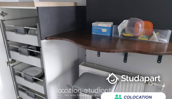 Colocation �tudiante Studio &agrave; Saint Herblain (44800)