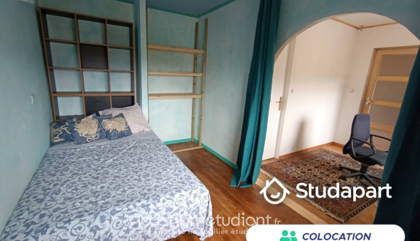 Colocation tudiante Chambre dans une colocation de 17m2