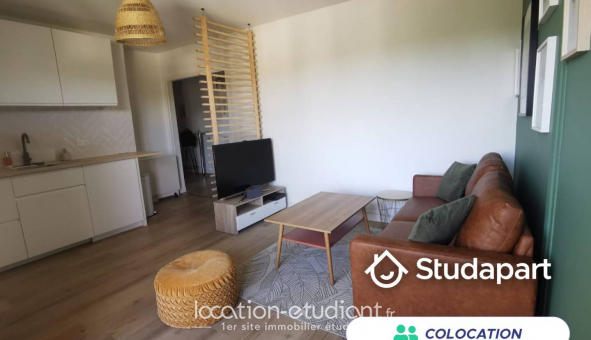 Colocation �tudiante Studio &agrave; Saint Herblain (44800)