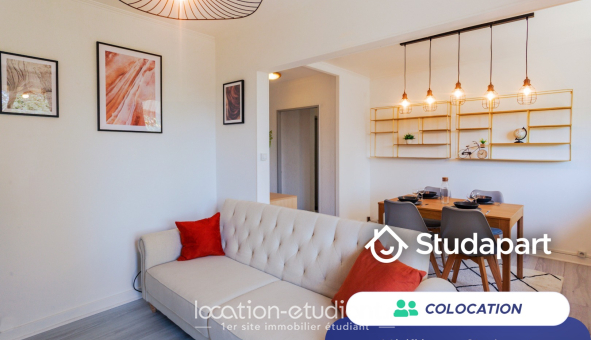 Colocation étudiante T4 &agrave; Saint Martin d'Hères (38400)