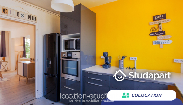 Colocation étudiante T4 &agrave; Saint Martin d'Hères (38400)