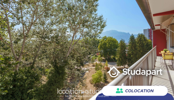 Colocation étudiante T4 &agrave; Saint Martin d'Hères (38400)