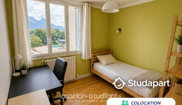 Colocation �tudiante Studio &agrave; Saint Martin d'H�res (38400)
