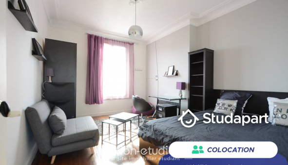 Colocation �tudiante Chambre dans une colocation de 15m2
