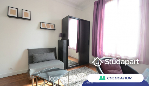 Colocation �tudiante Studio &agrave; Saint Maur des Foss�s (94210)