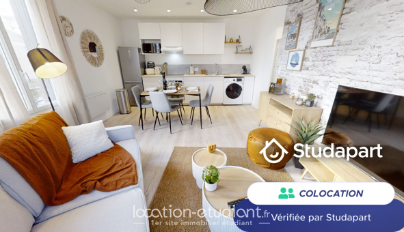 Colocation étudiante Chambre dans une colocation de 13m2