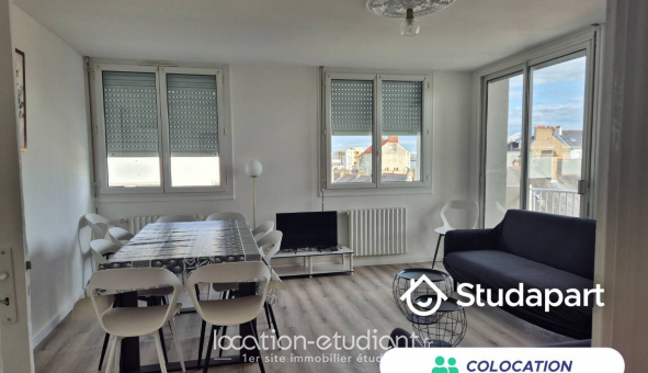 Colocation �tudiante Studio &agrave; Saint Nazaire (44600)