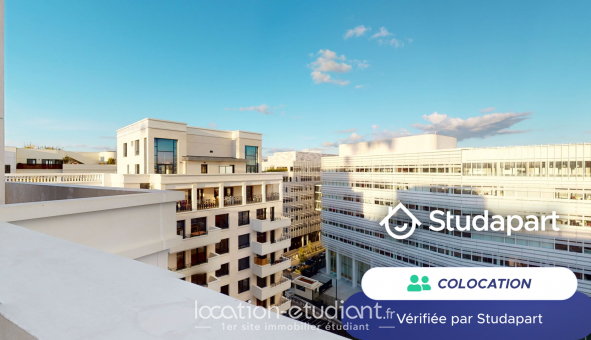 Colocation �tudiante Studio &agrave; Saint Ouen (93400)